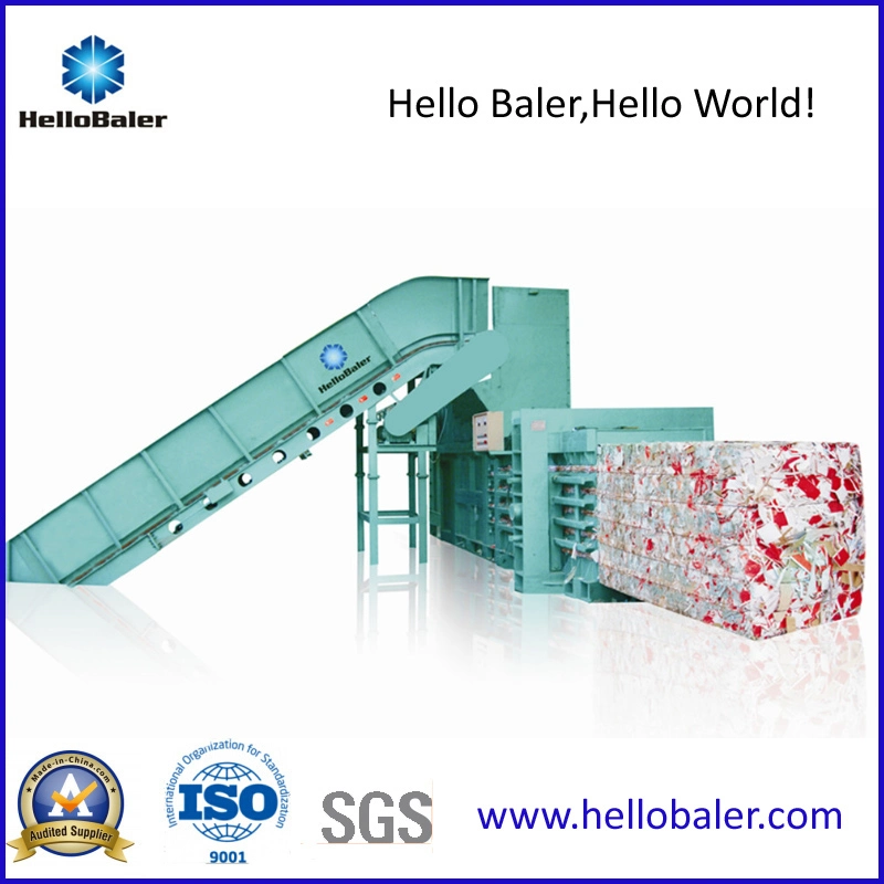 Big Sale Horizontal Hydraulic waste paper, waste textile, waste clothes strapping pressing machine