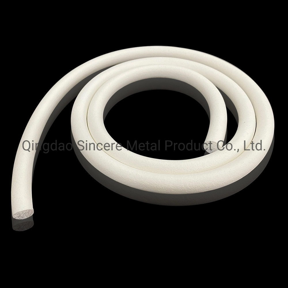 Food Grade Silicone Sponge Strips, Silicone Foam Rubber Cord Extrusions Sealing Strips