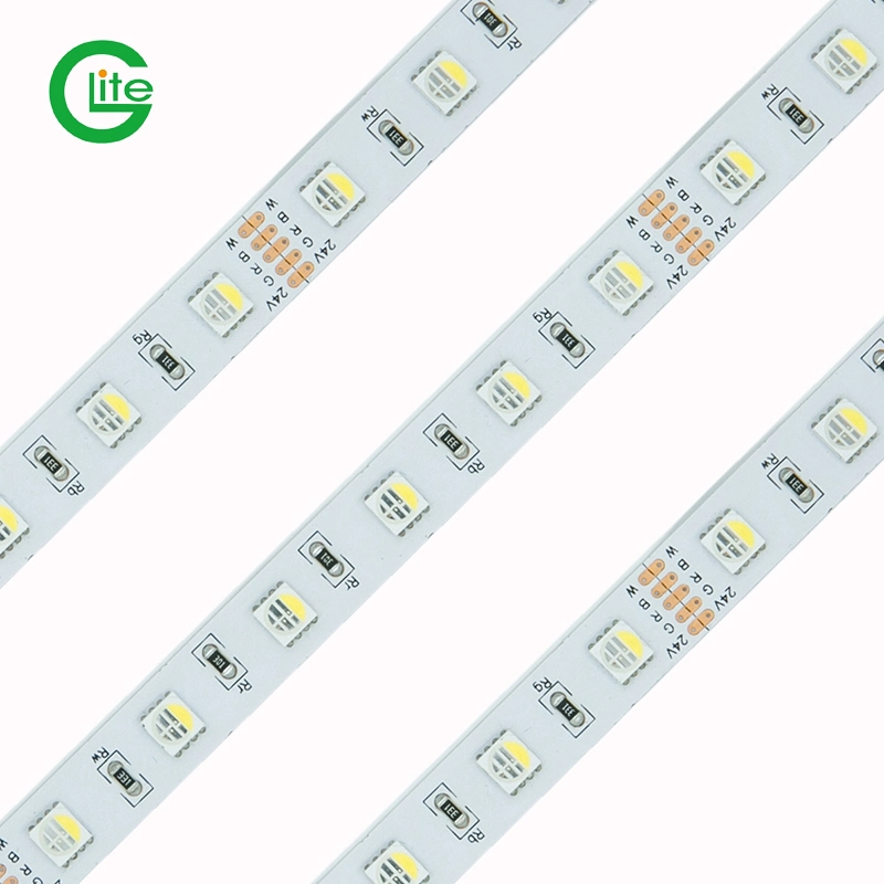 CE Certificado RoHS tira de 24V de la luz de iluminación LED RGBW IP68