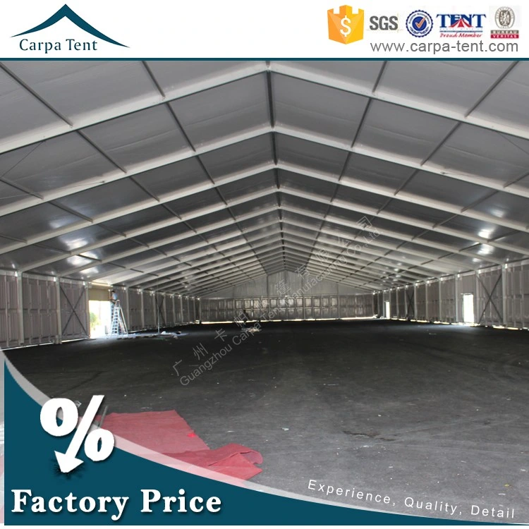 Modular and Movable Design Large Trade Show Tent Big Exhibition Tent with Solid ABS Panel Walls