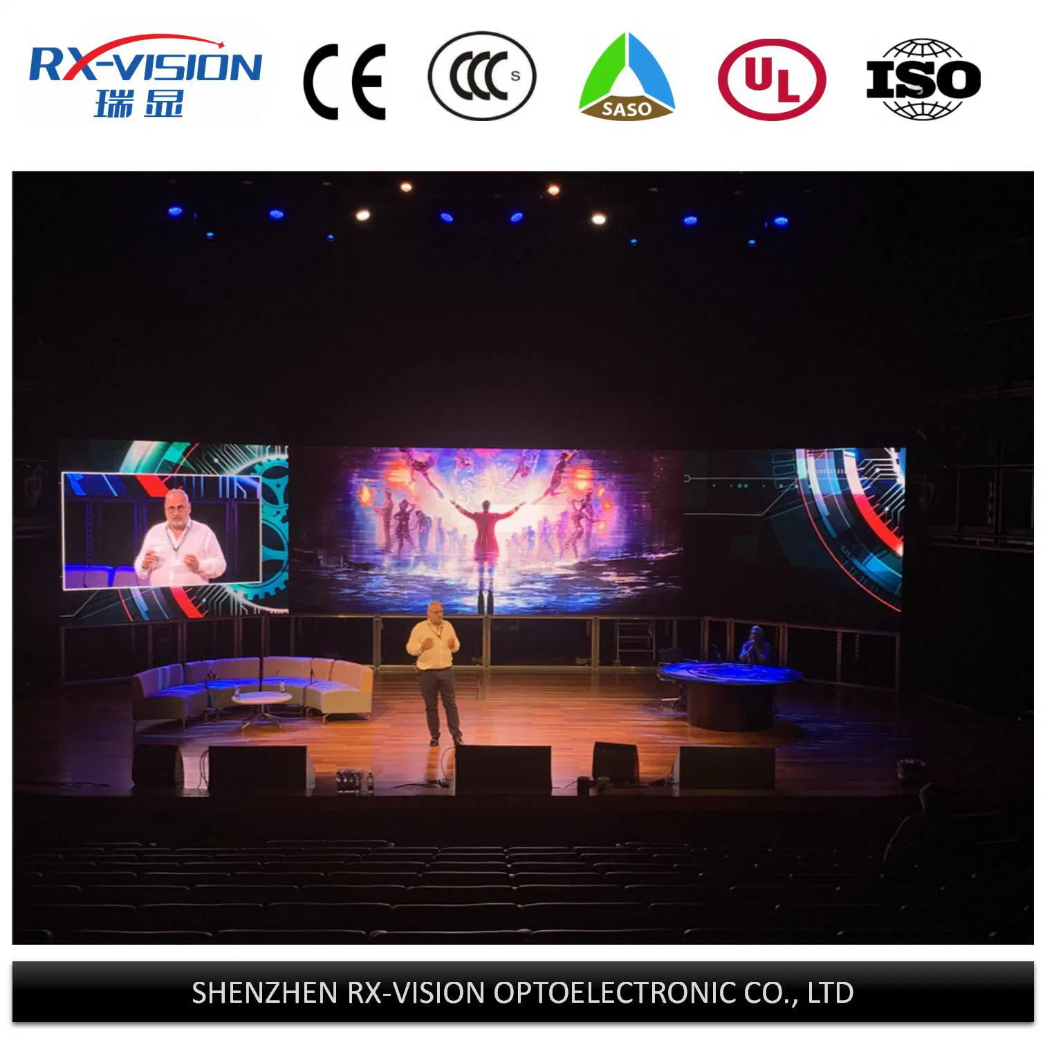 Hot Sell P3.91mm Rental LED Display Screen for Live Show