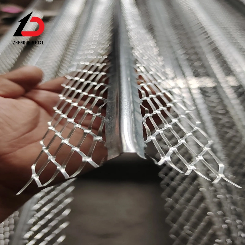 Metal Corner Protection Mesh Guard Building Material for Safe Angle Bead