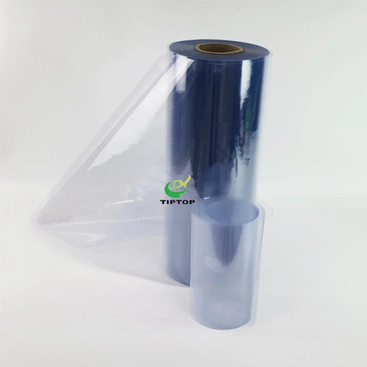 Tiptop-2 Food Grade Customized Color Transparent Clear Glossy Rigid PVC Sheet for Jelly Packaging