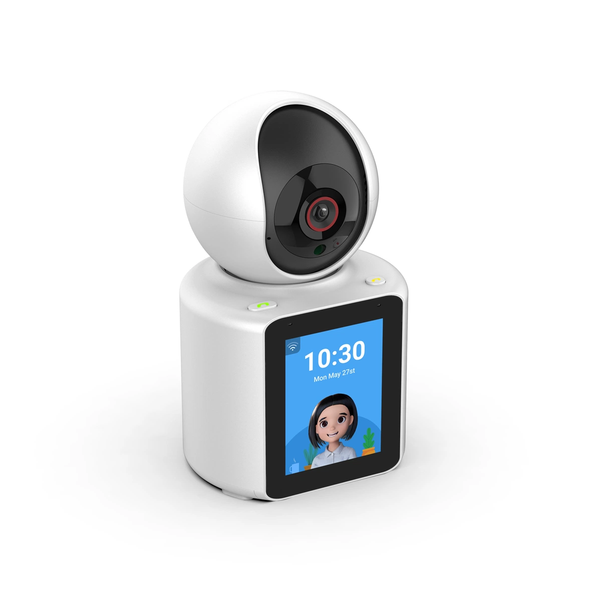 Two-Way Video Camera 2.8-Inch Screen Camera Can Actively Call The Cell Phone 360&deg; Smart Security Camera