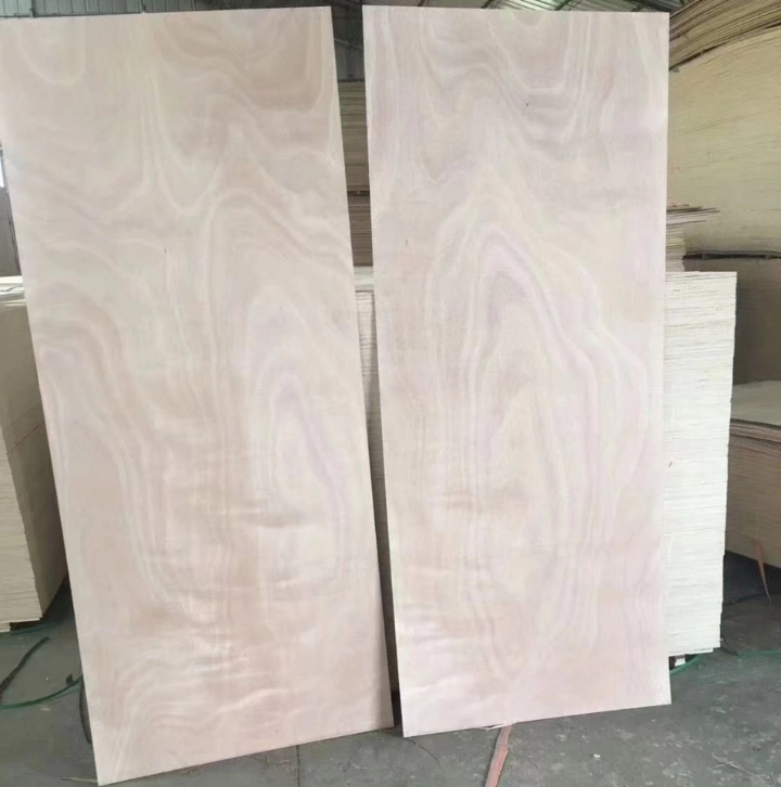 Okoume Commercial Natural Veneer Fancy Plywood for Furniture and Package Use