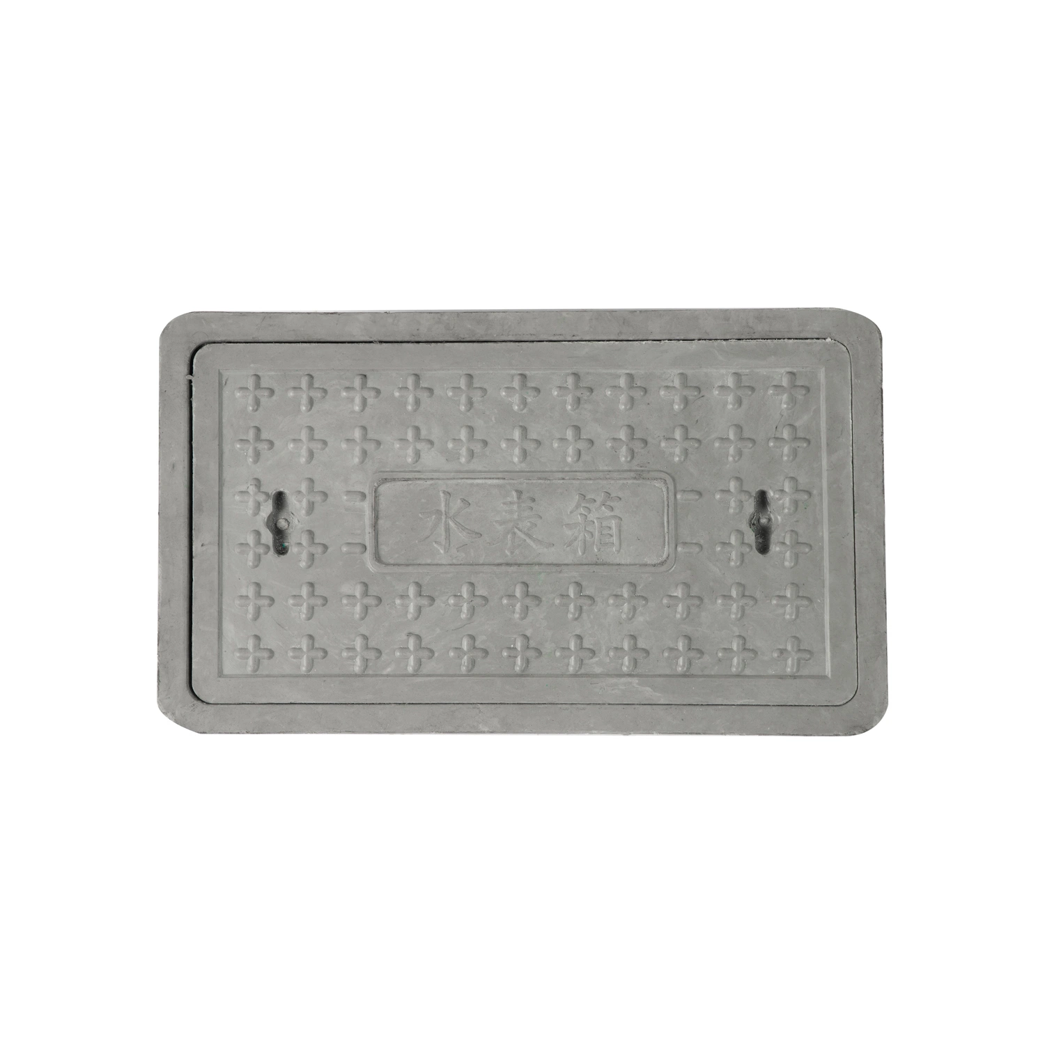 High Strength Composite Resin Plastic Cable Cover Water Meter Box with Customized Top Cover or Top Grating