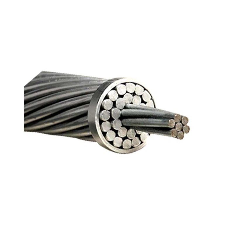 High Voltage Cable Overhead Bare Wire Aluminum Conductor ACSR for Power Transmission Lines