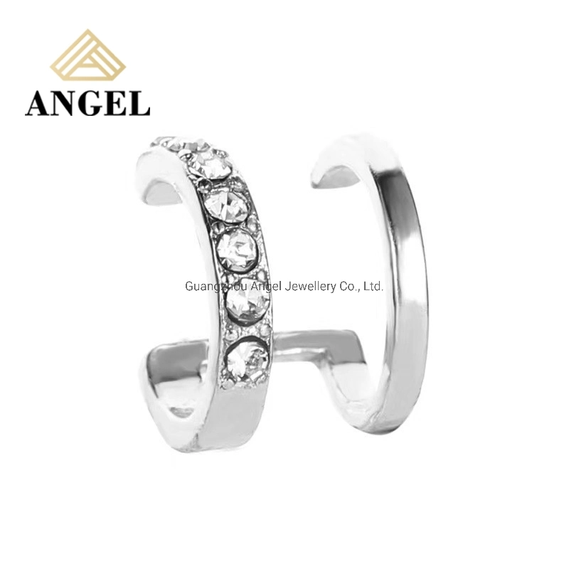 2023 Nueva llegada Joyas de Moda chapada en oro AAA cúbico Zircon 925 Sterling Silver pendiente Venta caliente Joyería de Plata para mujeres