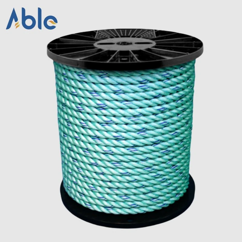 Super Danline PP Polysteel Rope for Marine and Fishing Use 3 Strands