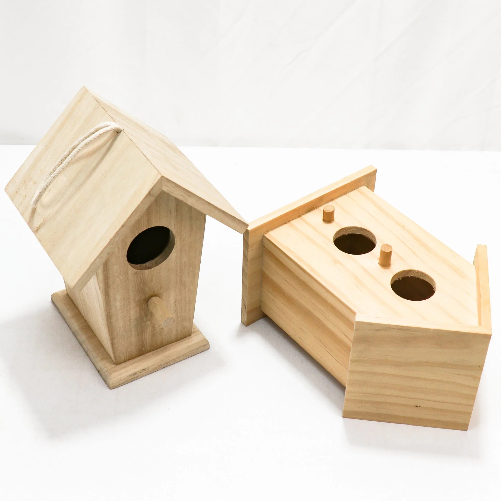 Custom Wooden Bird House Craft Wooden Bird House