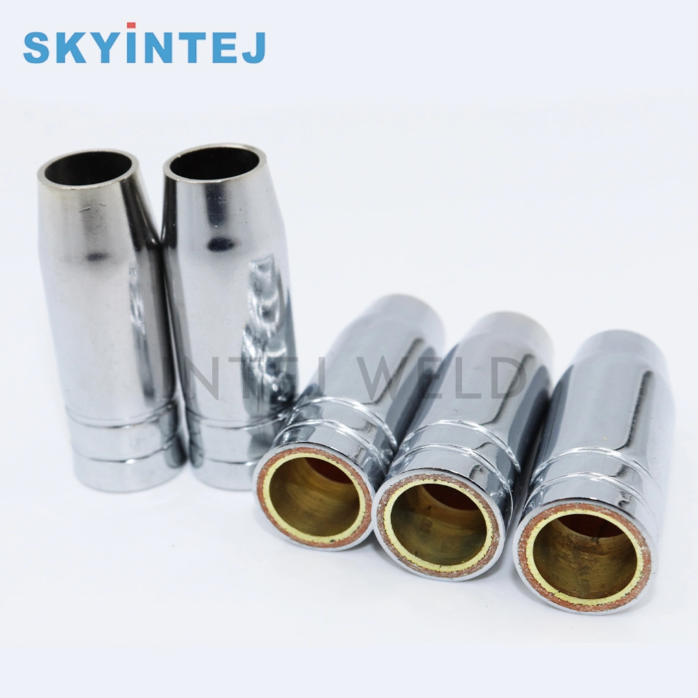 China Factory Cylindrical 25ak boquilla para soplete de soldadura MIG