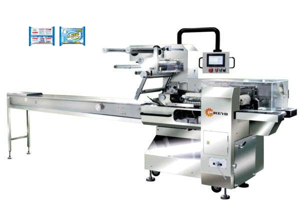 Automatic Food Fruit Vegetable Cake Biscuit Hardware Soap Mask Pillow Packing Wrapping Filling Bagging Machine