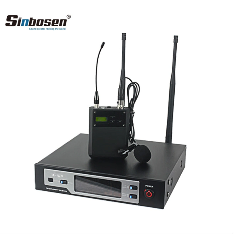 Sinbosen Microphone Axt100d MicroComputer CPU Control Professional UHF Wireless Microphone