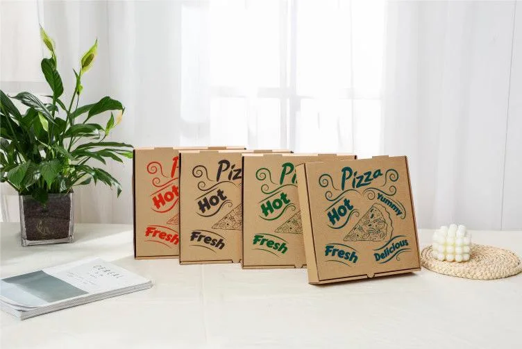 Custom Pizza Box Paper Food Box Pizza Package Box Wholesale/Supplier Good Quality