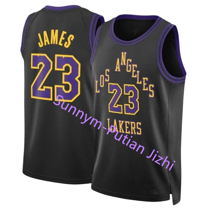 Venta al por mayor de baloncesto Jerseys swingman City Edition uniforme para la temporada 2023-24 Lakers Heats Warriors Suns Spurs Mavericks Knicks Nugest Dropshipping