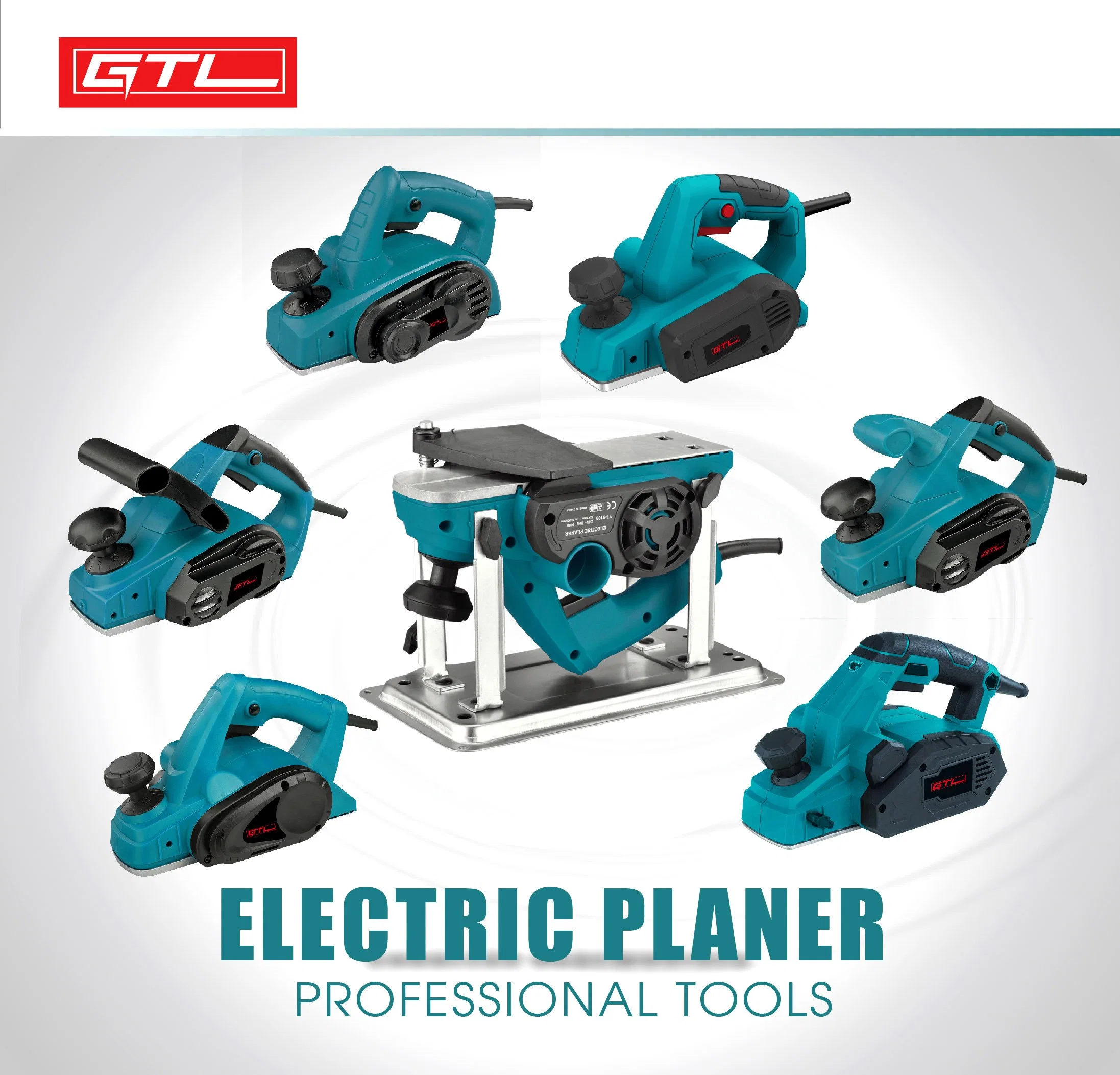 Professional Handheld Woodworking Tools 650W Electric Planer (EP014-82X2)