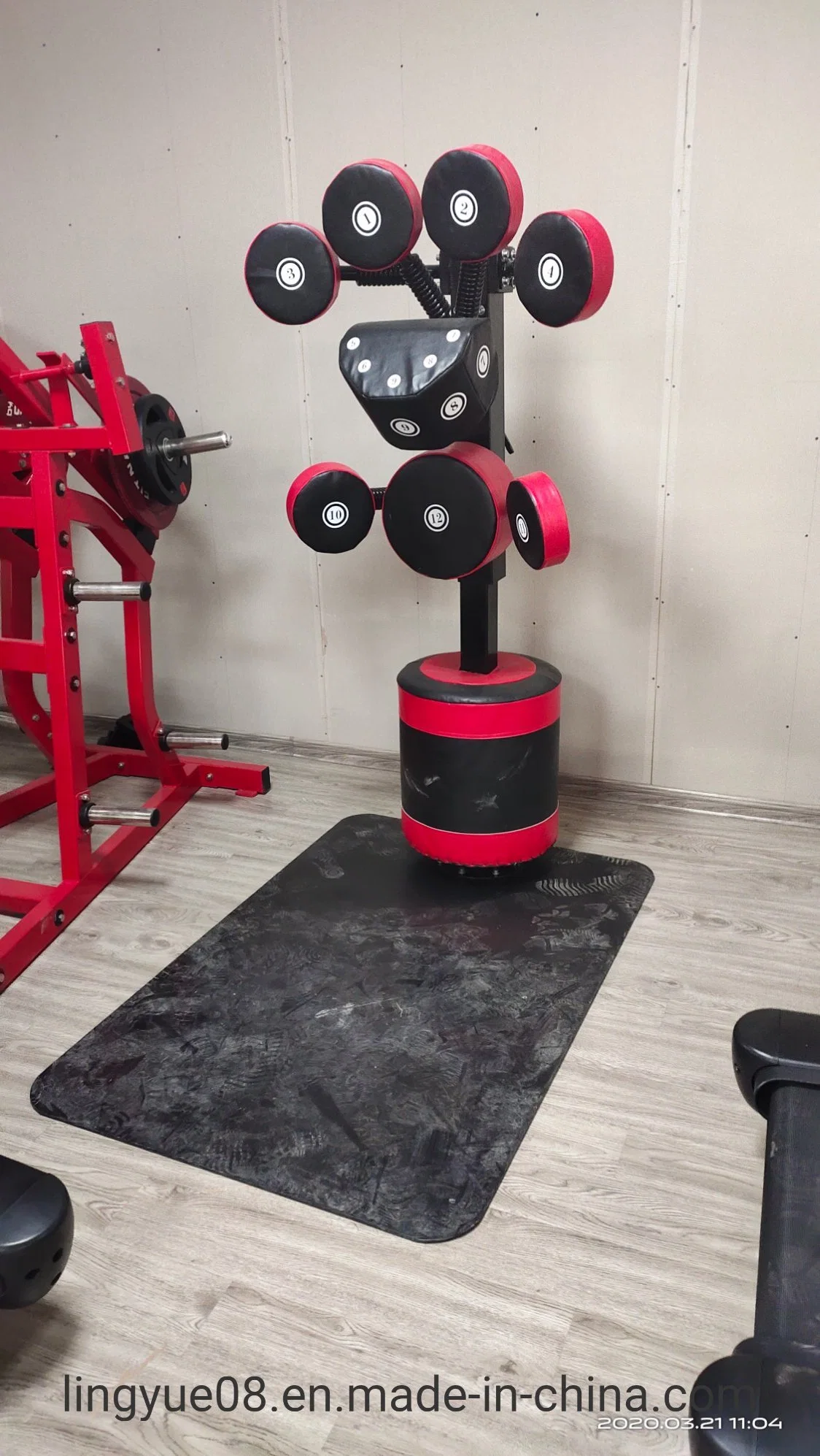 High quality/High cost performance Strength Gym Equipment Adjustable Boxing Training Target L-4041c