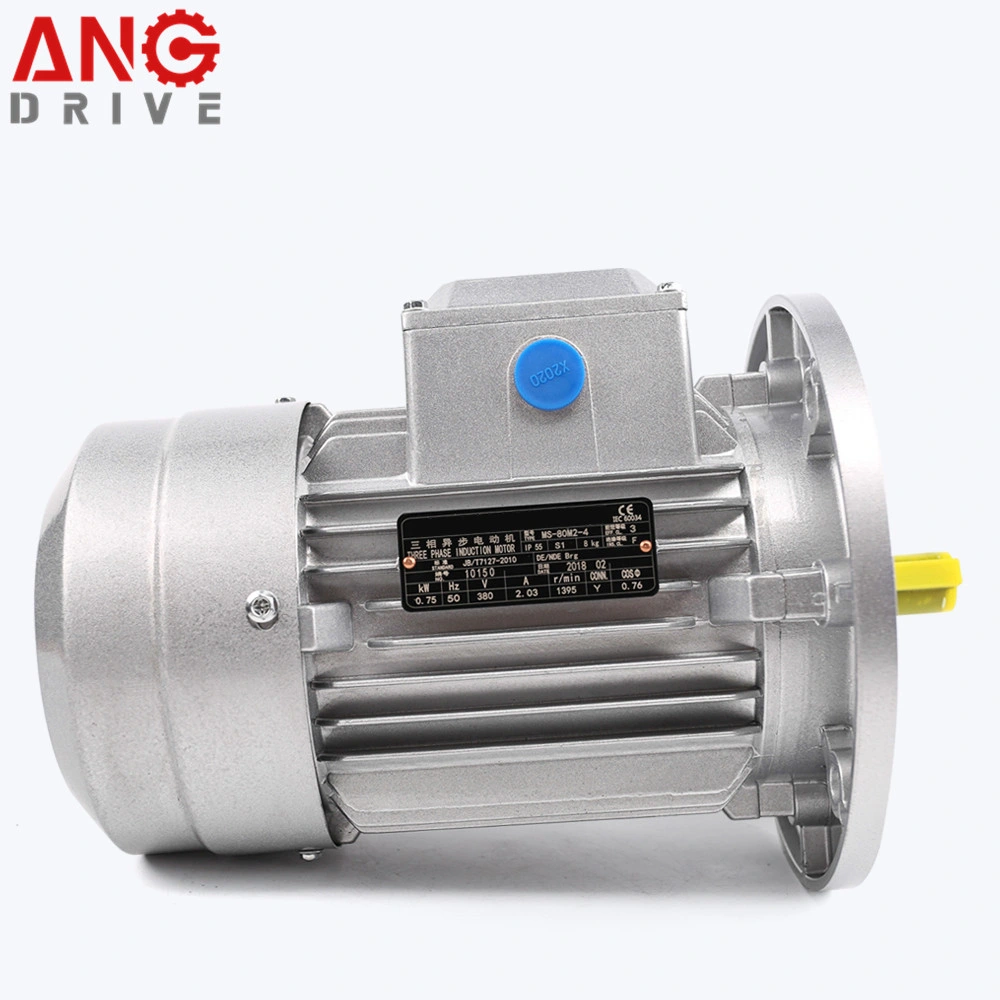 Aluminum/Cast Iron Housing 3 Phase 7.5HP Electric Motor with Speed Controller