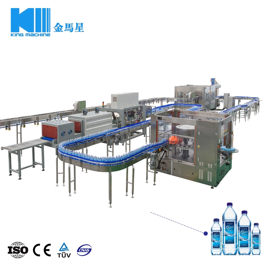 15, 000 BPH auf der Grundlage von 500ml Pure Drink Water Filling Plant