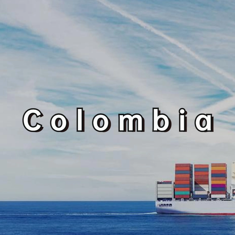 Transport maritime de Shenzhen, Chine à Colombie
