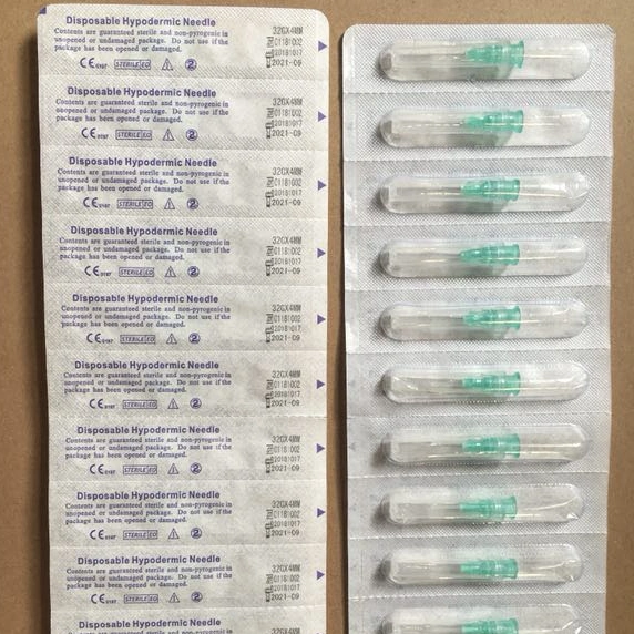 Medical Disposable Sterile-Hypodermic Surgical Needles 32X4mm 21g31g 20 Gauge