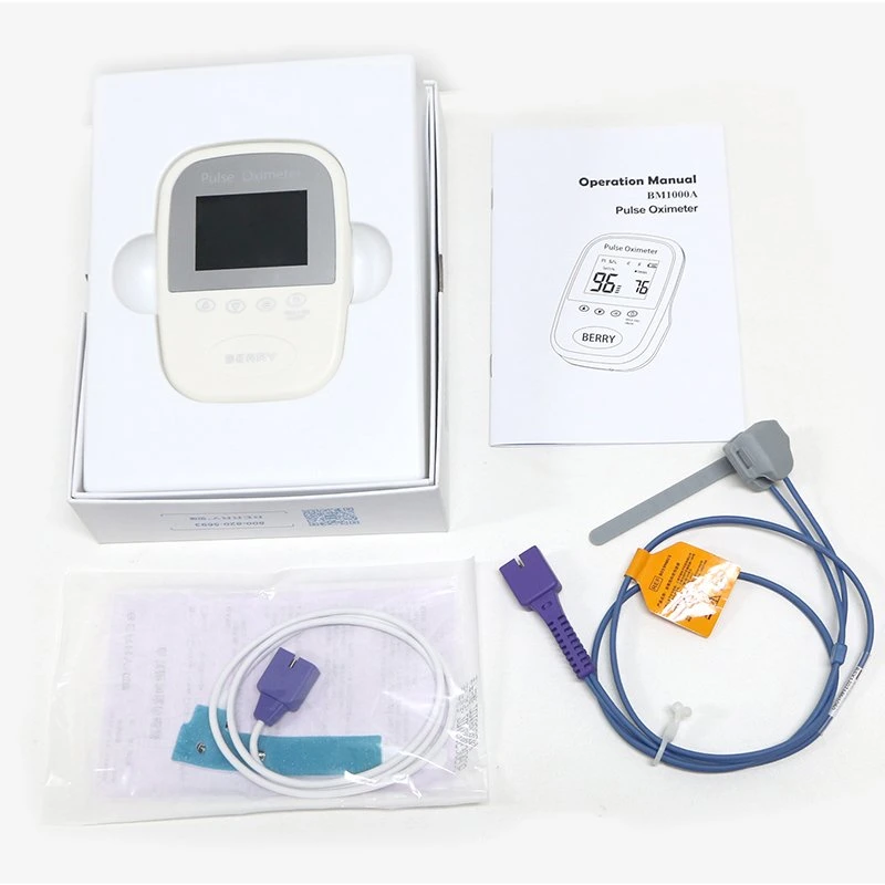 Rechargeable Durable Veterinary Monitoring Device Handheld Pulse Oximeter