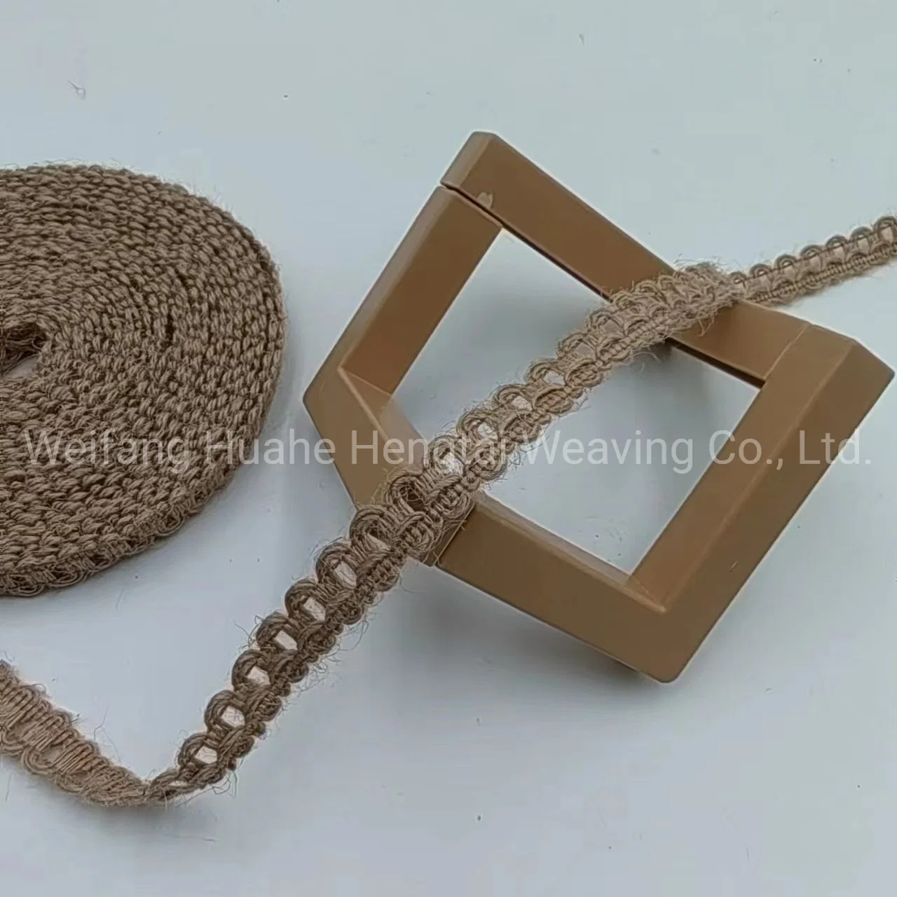 Nouvelle corde de chanvre dentelle de jute tissée accessoires du vêtement