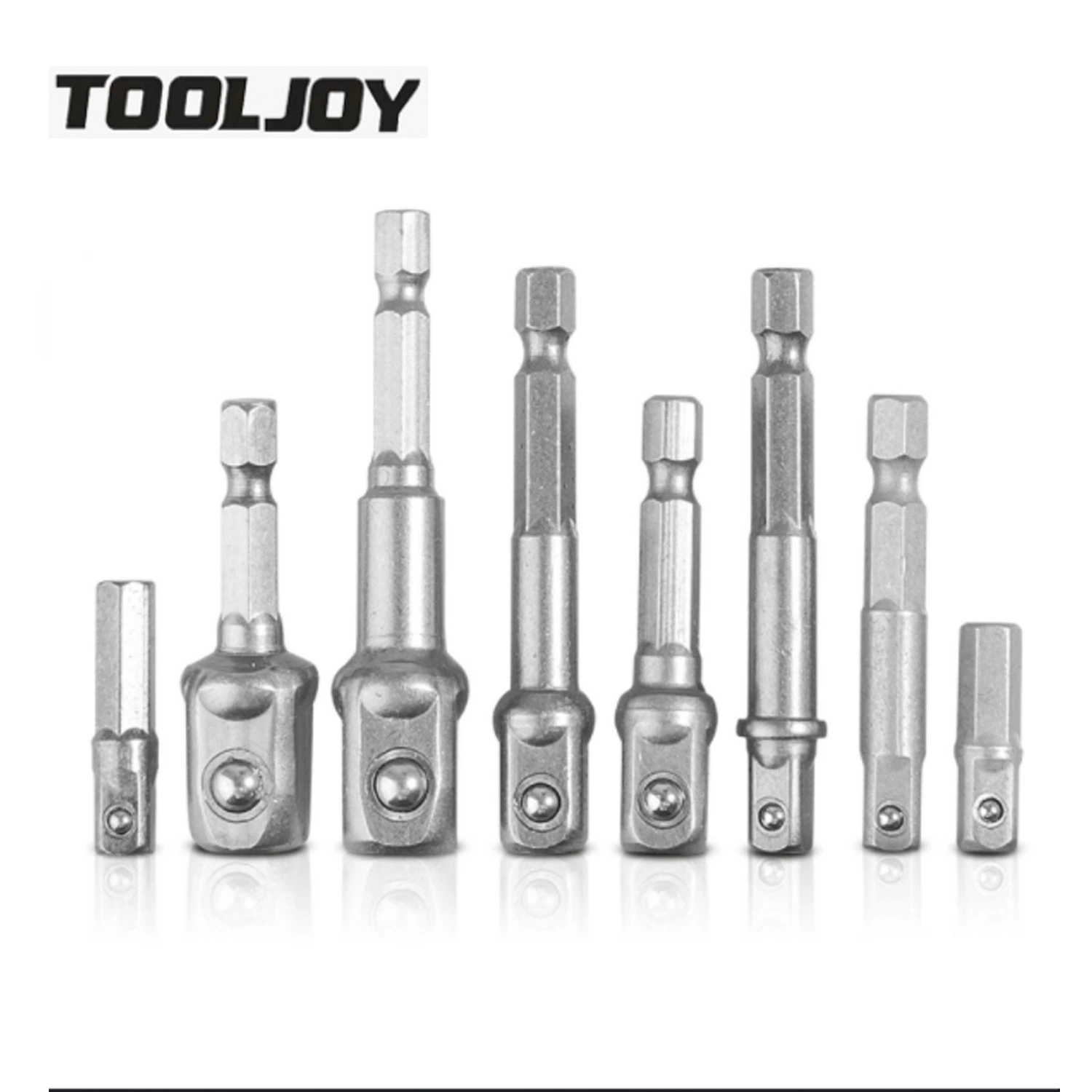 Black Steel Ball Connection Rod Nuts Driver Drill Bits Impact Socket Extension Bit Socket Wrench Adapter Tools