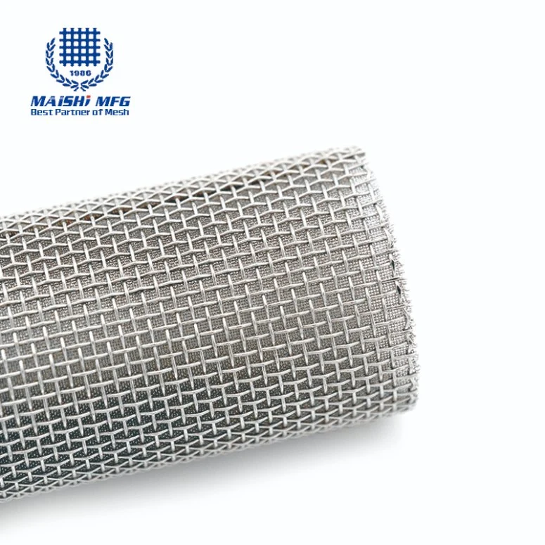 Customize 304 Stainless Steel Wire Mesh Cylinder Filter