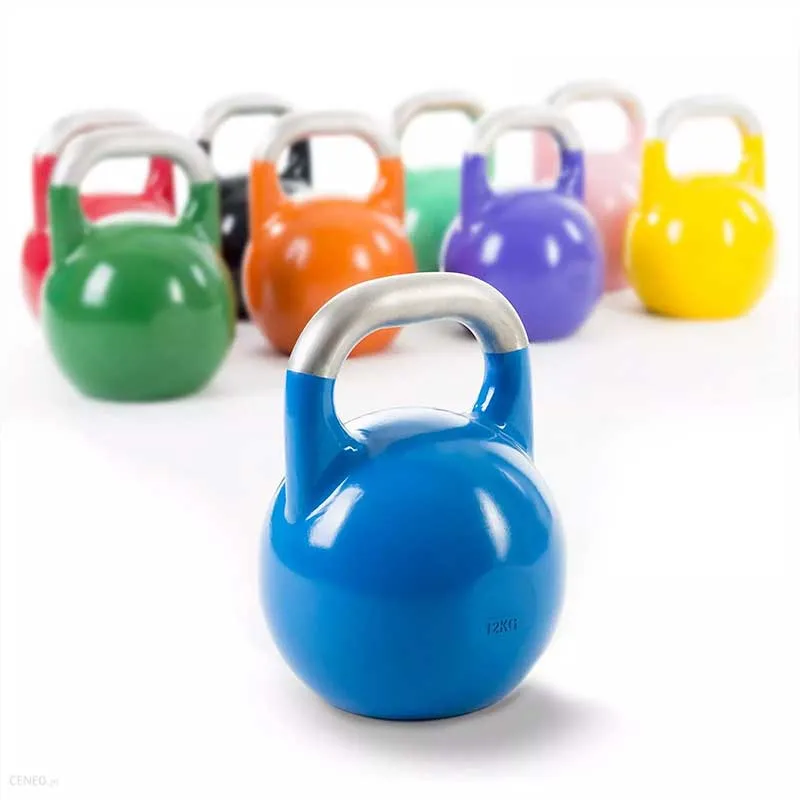 Mango de acero fundido Concurso Kettlebell