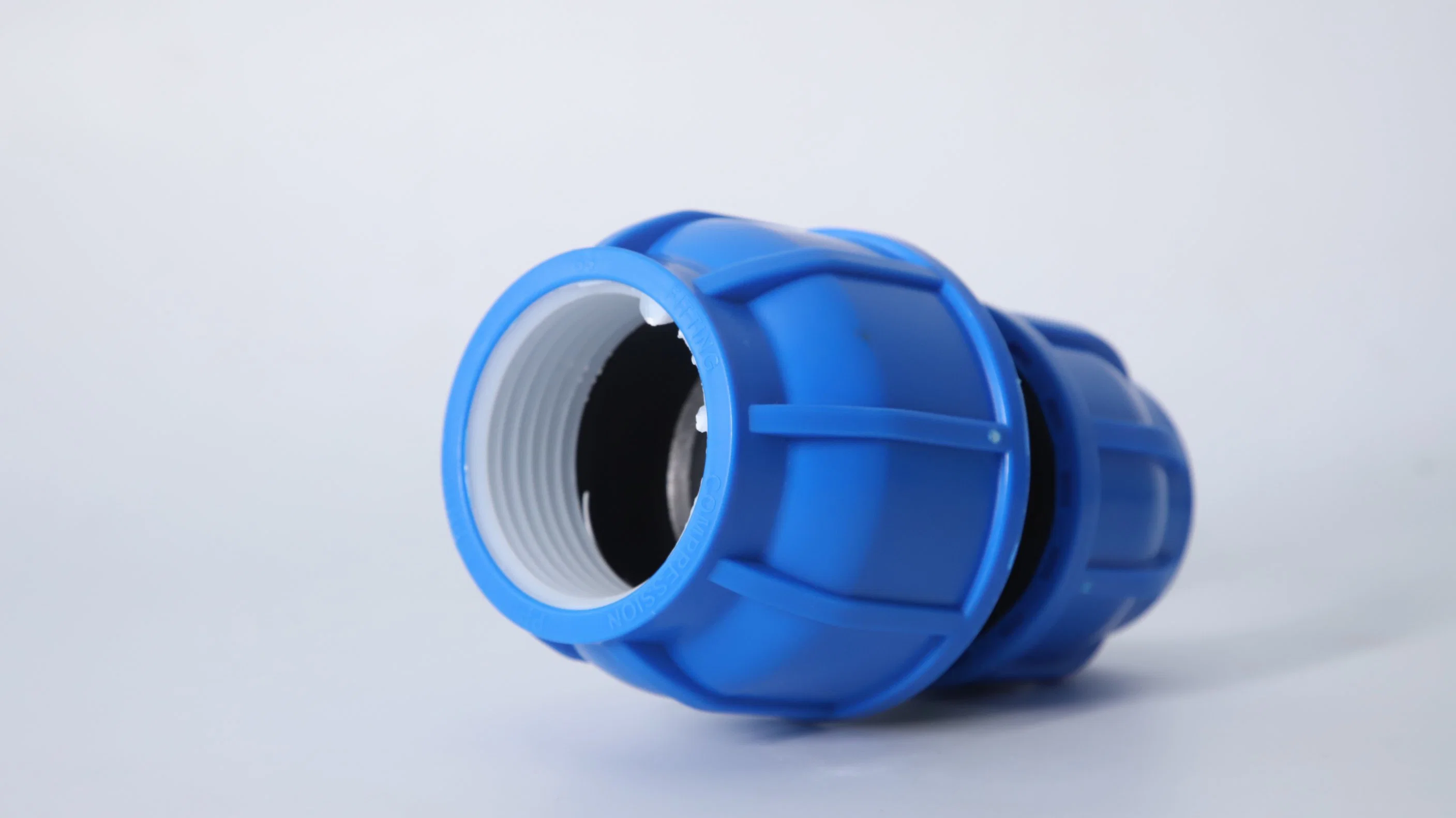 Blue Reducing Joint PP Quick Link Pipe Fitting CE