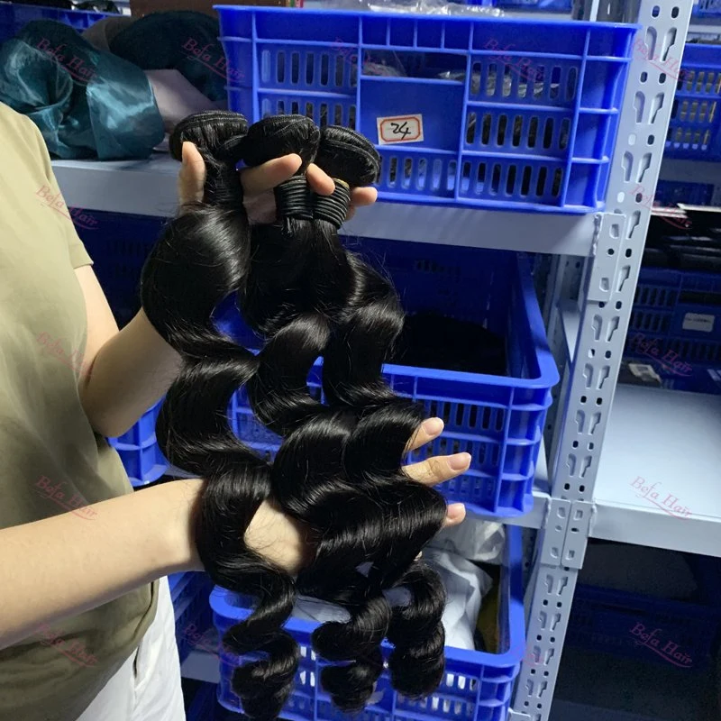 Wholesale/Supplier Unprocessed Hair Weaving Cuticle Aligned Peruvian Hair