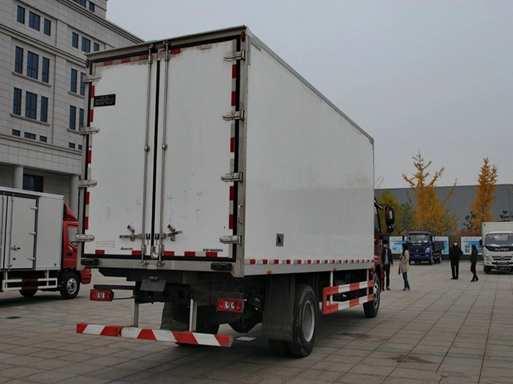 Foton Aumark 4X2 8ton refrigerados de 10 toneladas, un cuarto frío Van camión utilizado camión frigorífico para la venta