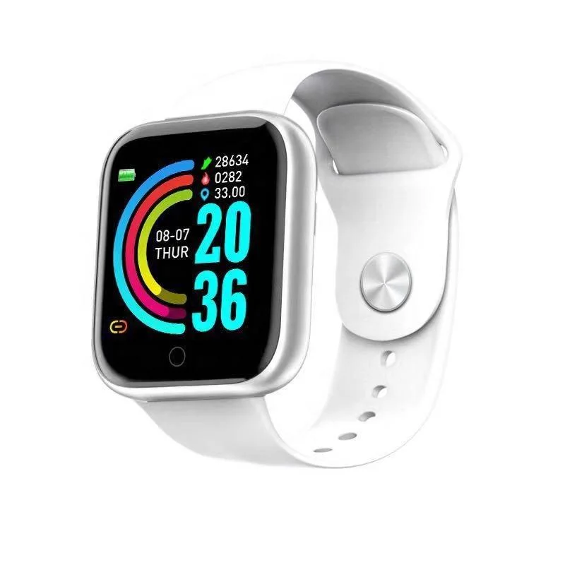 Estilo resistente al agua caliente de varios colores Smartwatch Gimnasio desgaste Bluetooth Reloj inteligente Don Ver D20