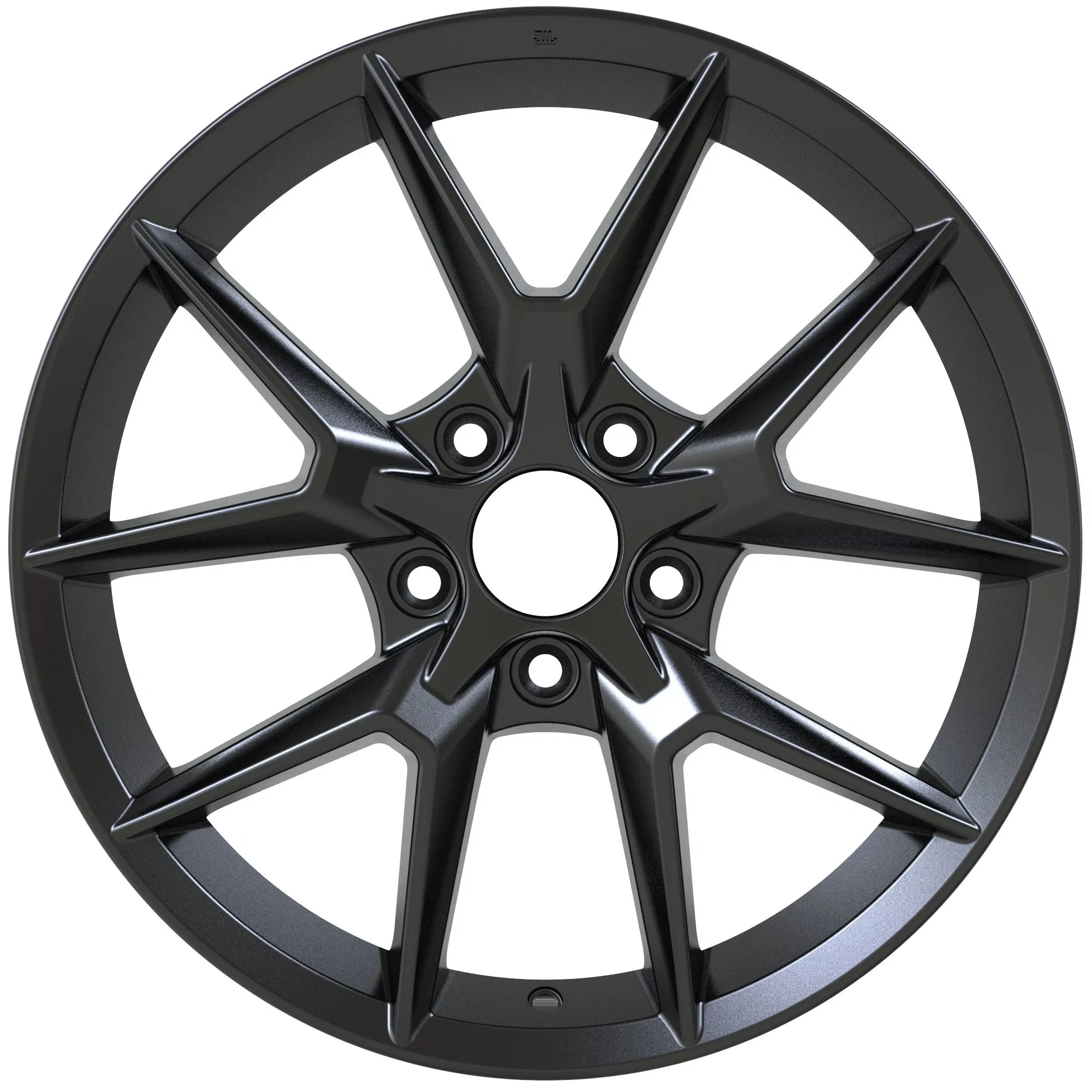 Auto Parts 20-21 Size Matt Black Center/Red Lip Casting Alloy Wheels