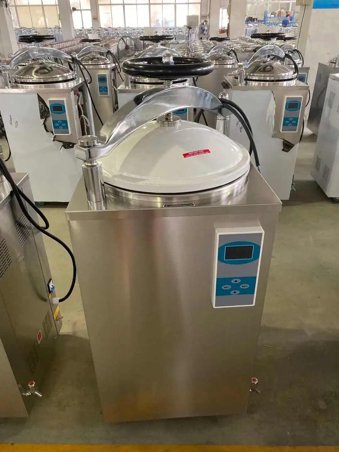 Equipos de esterilización de alimentos la pequeña pantalla digital de esterilizador Autoclave de vapor a presión