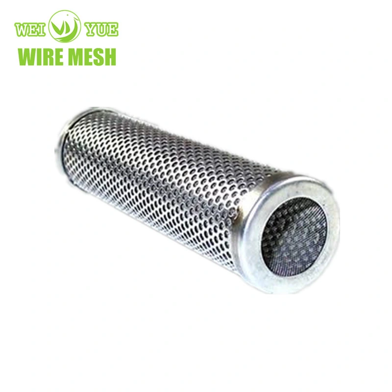 Stainless Steel Perforated Mesh Smoke Screen Pipe