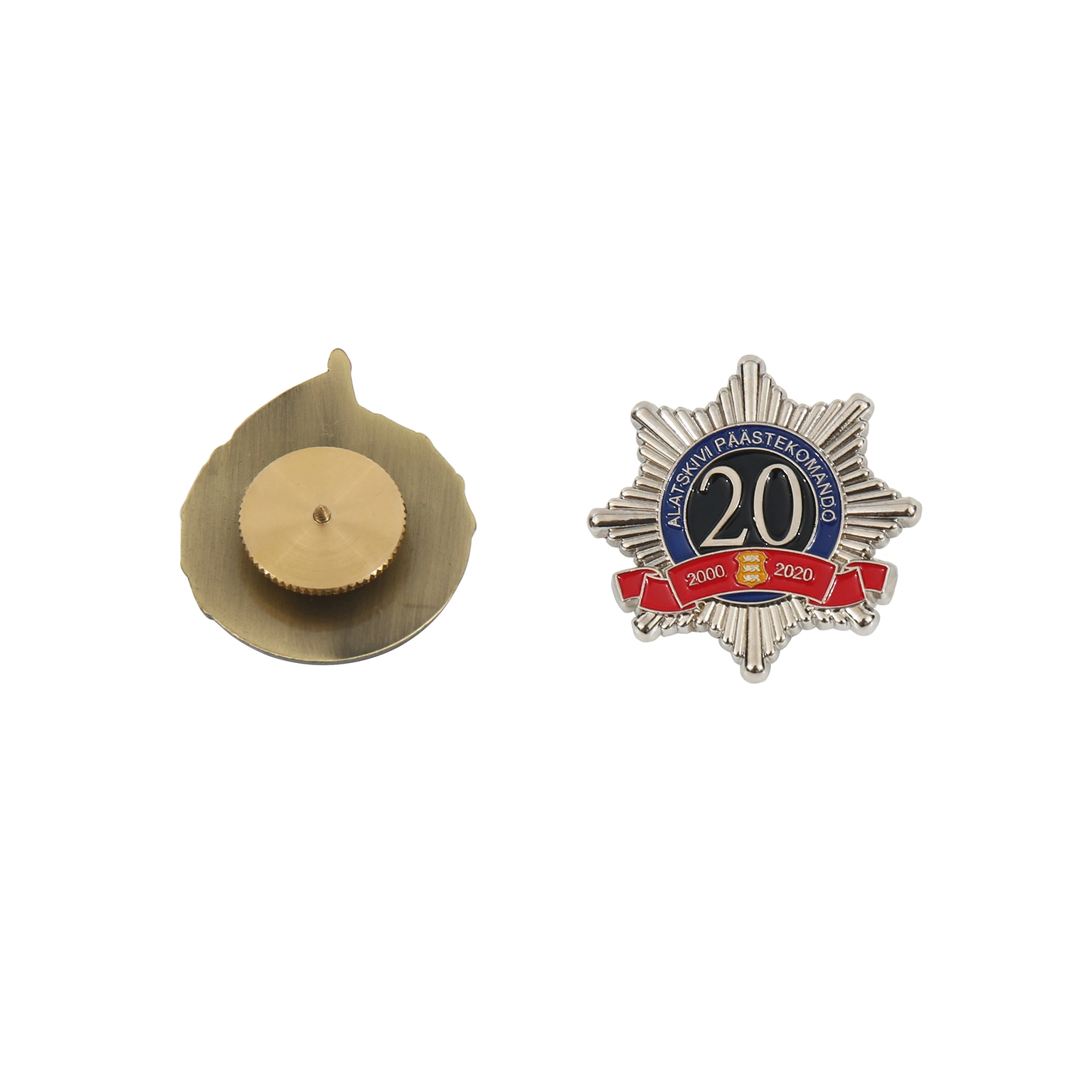 BSCI Factory Made Custom Metal Enamel Badge Lapel Pin Gold Emblem for Gift/Promotion/Souvinir