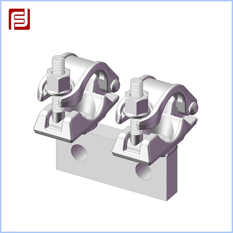 Venda a quente a construção da estrutura de um andaime de aço galvanizado do acoplador rotativo de estrutura para andaimes