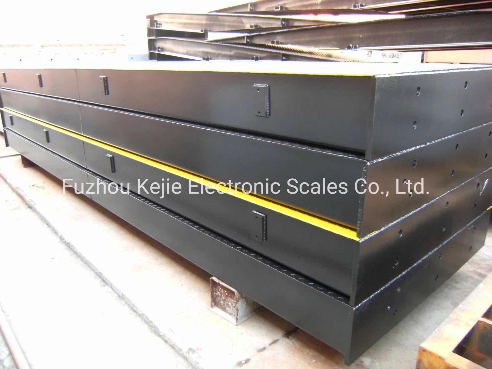 High quality/High cost performance  60 Tons 100 Tons on The Ground Electronic Truck Scale/Weighbridge with Weighing Controller From China Kejie Factory for Industrial Application