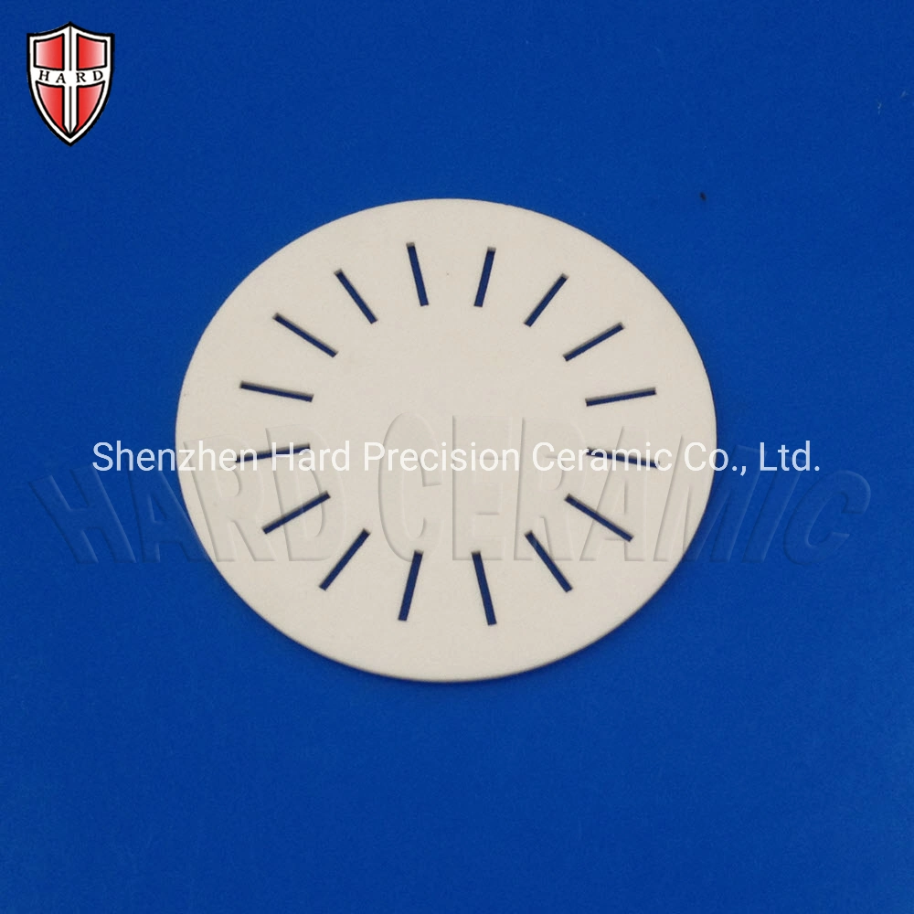 96% Alumina Ceramic Insulation Plate with Hole