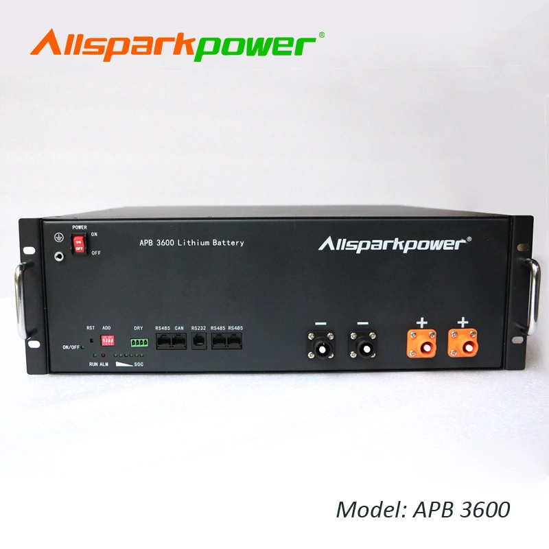 Модуль батареи поставщиков великой державы Allsparkpower Арб3600 48V 50AH 75AH 100Ah LiFePO4 батарей