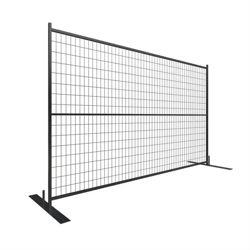 Hot Sell Portable Construction Security Fence Panel Site 12FT Chain Link Temporary Fencing