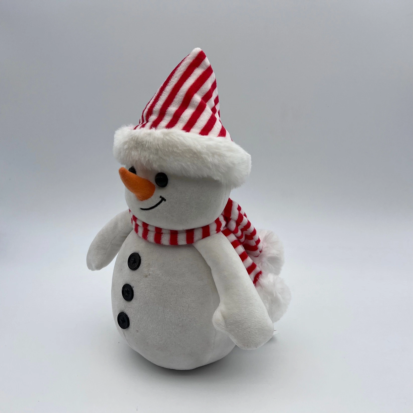 Enfeite de autocolantes Ourwarm Christmas Party feltro Craft Tree Snowman para bebé Brinquedos para crianças presentes Xmas Festa decoração ano novo