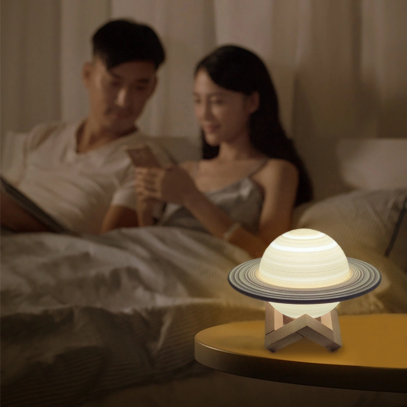 Venta directa de fábrica planeta Luz dormitorio Luz Noche Luz Luna