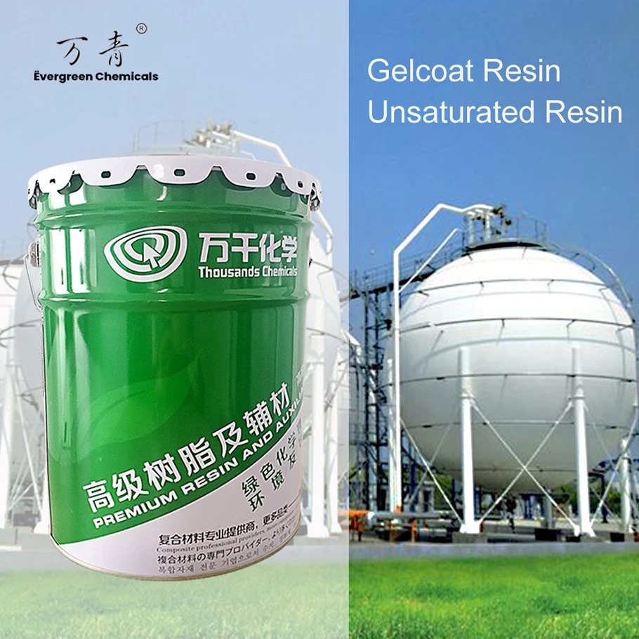 High Temperature Resistance 120MPa Flexible Strength Gelcoat Resin for Cooling Tower