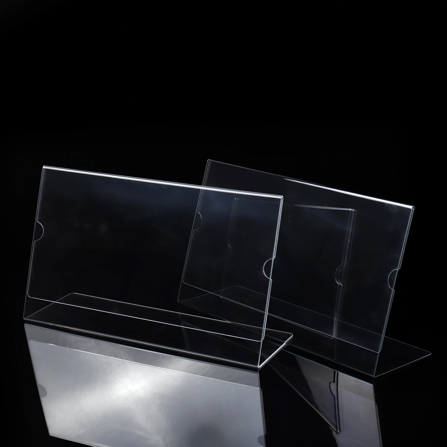 Wear Resistant Acrylic Display Products Plastic Transparent Clear Counter Top Holder Stand
