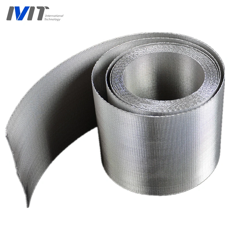 Reverse Dutch Weaving Type Stainless Steel Wire Woven Filter Mesh Belt