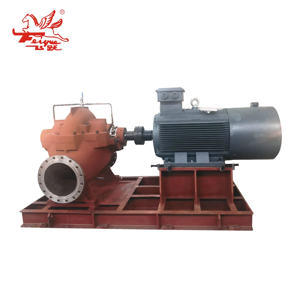 Fbs API610 Bb1 Oil Pipeline Pump Double Suction Between Bearings Centrifugal Water Pump