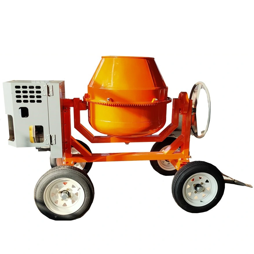 3 Bags Cement Mixer Bowl 800L Large Concrete Mixer Diesel Engine, Gasoline Engine, Motor